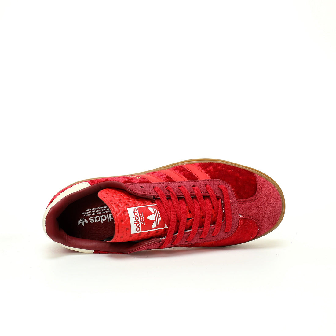 Adidas Originals Gazelle Bold 'Bright Red Velvet'