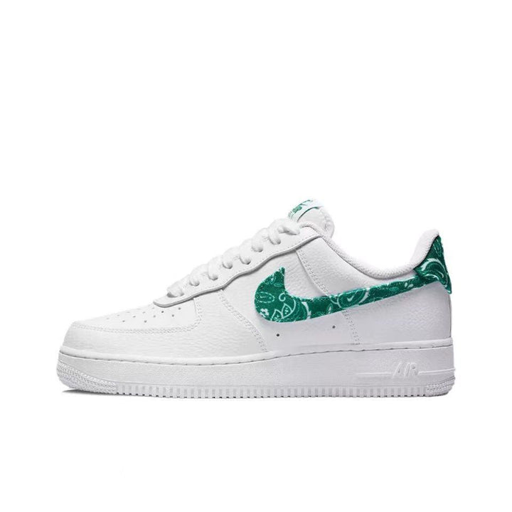 Nike Air Force 1 'Essential White/Green Paisley'