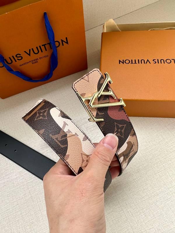 Louis Vuitton LV Initials Reversible Belt 'Brown'