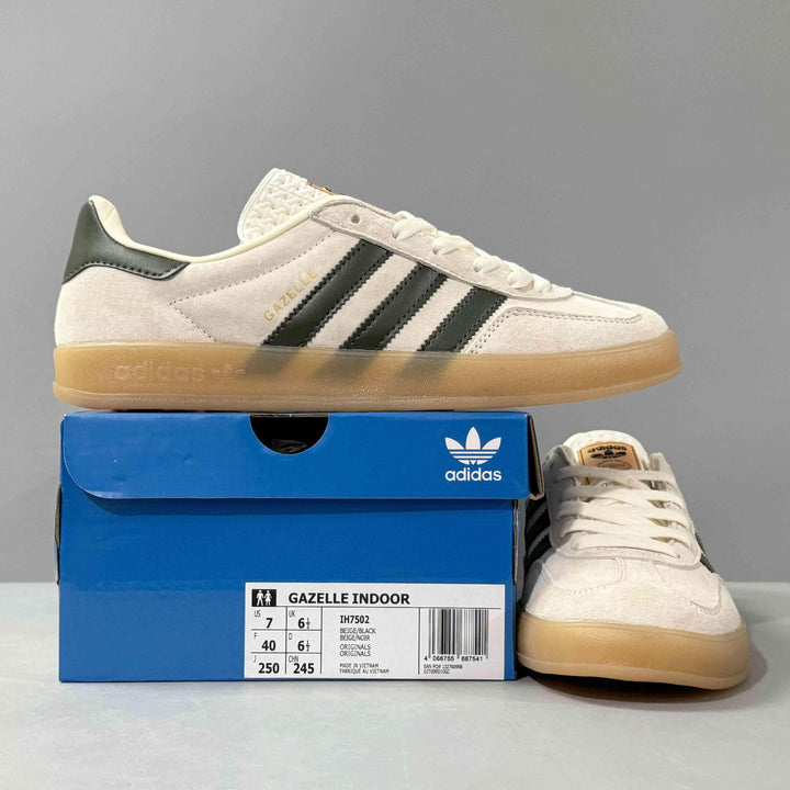 Adidas Originals Gazelle Indoor 'Cream White Collegiate Green Gum'