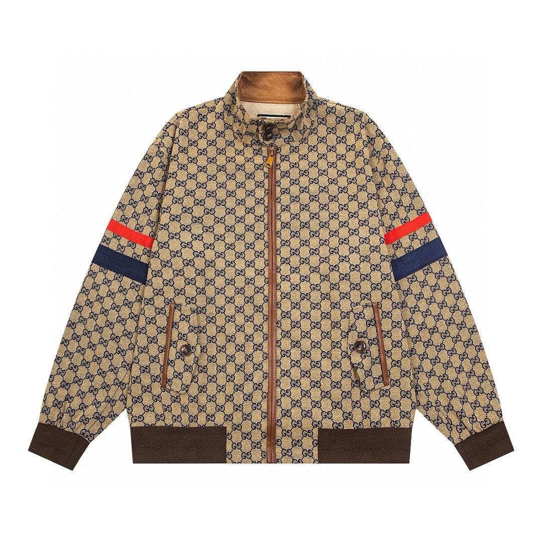 Gucci GG cotton canvas zip jacket