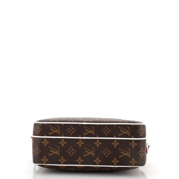 Louis Vuitton x NBA Nil Messenger Bag in Monogram Antarctica Canvas