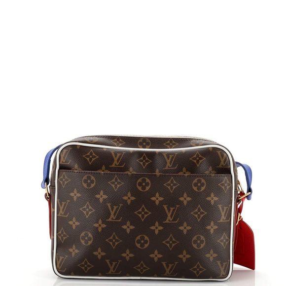 Louis Vuitton x NBA Nil Messenger Bag in Monogram Antarctica Canvas