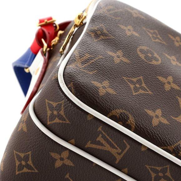 Louis Vuitton x NBA Nil Messenger Bag in Monogram Antarctica Canvas