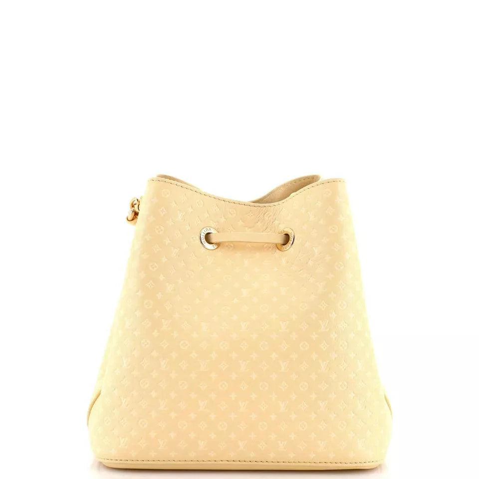 Louis Vuitton NeoNoe Handbag Nano Monogram Leather BB