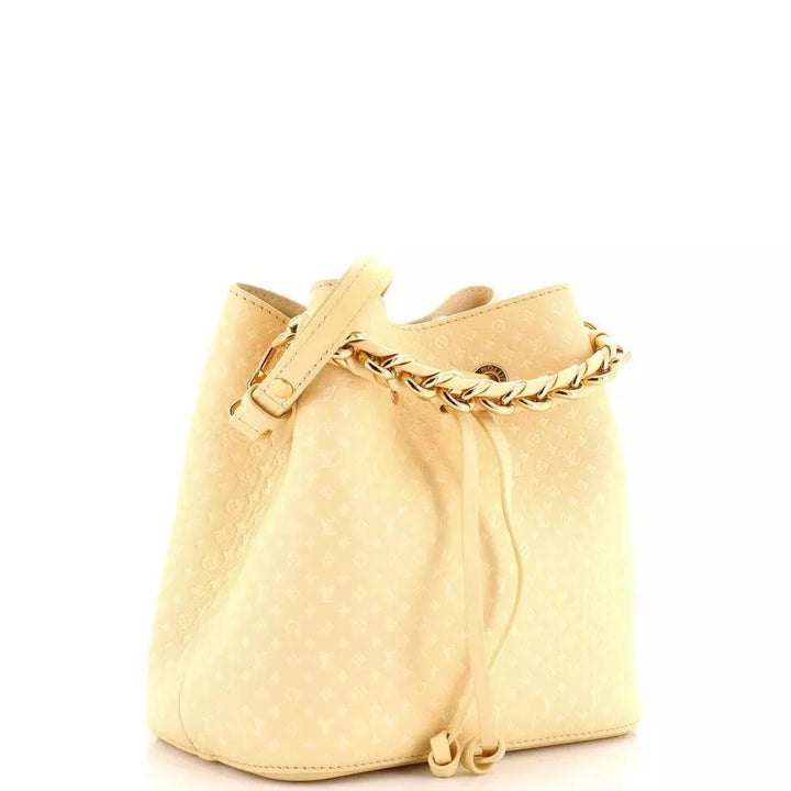 Louis Vuitton NeoNoe Handbag Nano Monogram Leather BB