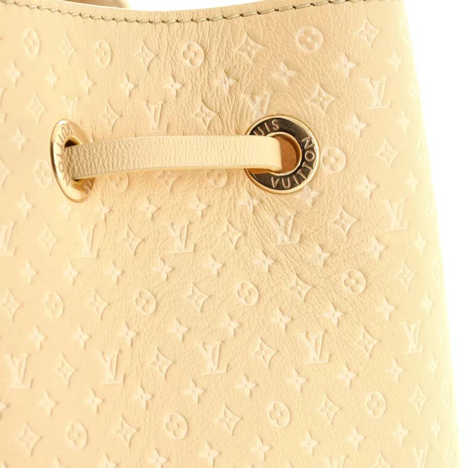 Louis Vuitton NeoNoe Handbag Nano Monogram Leather BB