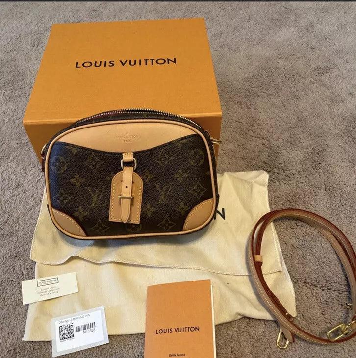 Louis Vuitton Monogram Mini Deauville Crossbody Bag