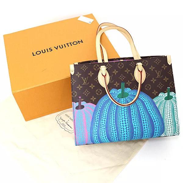 Louis Vuitton Yayoi Kusama ×YK On The Go MM 2WAY Bag Monogram